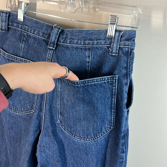 Madewell Extra Wide Leg Jeans Size 28 - Picture 10 of 16